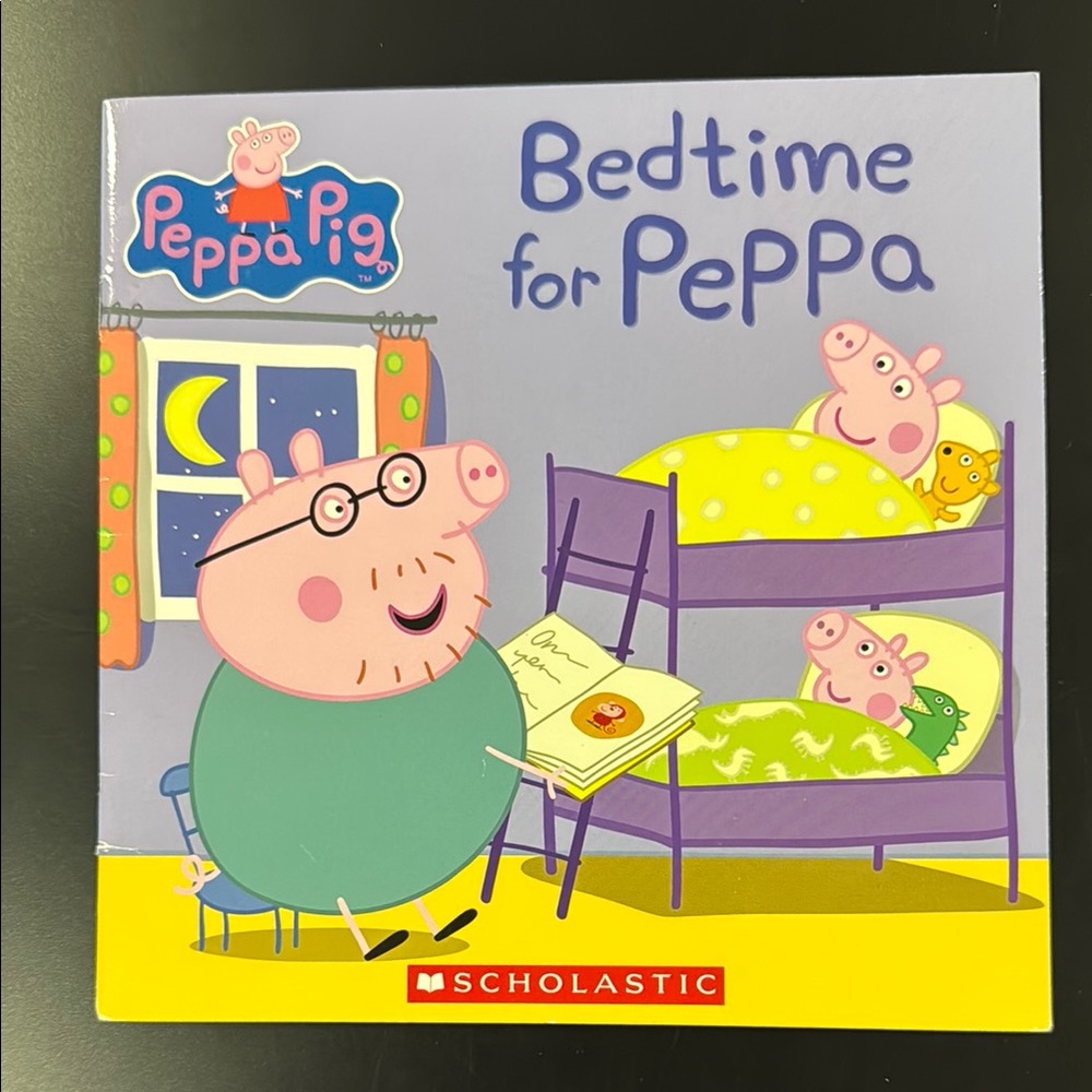 Peppa Pig: Bedtime for Peppa - Scholastic Softcover Children’s Book